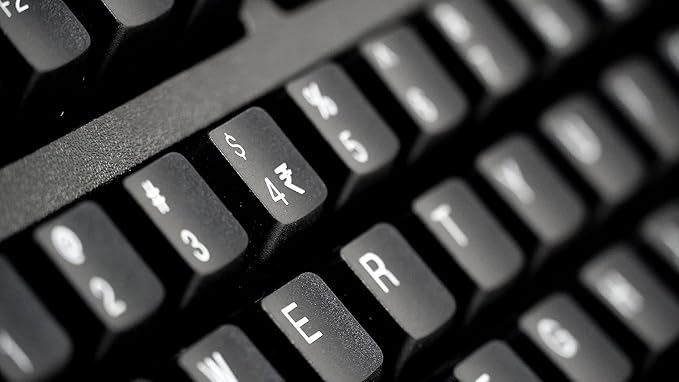 TVS Gold Mechanical Keyboard Renewed | Genuine Wired USB Keyboard | Durable Mechanical Keys | 1 Year Warranty | For PC, Laptop, Office & Home