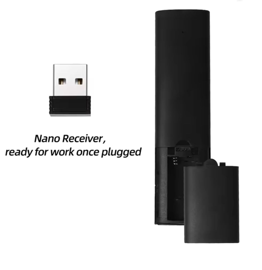 MR Air Mouse Remote with Voice Control | 2.4GHz Wireless Motion Sensor Remote | Smart TV, Android TV Box & PC Remote Control