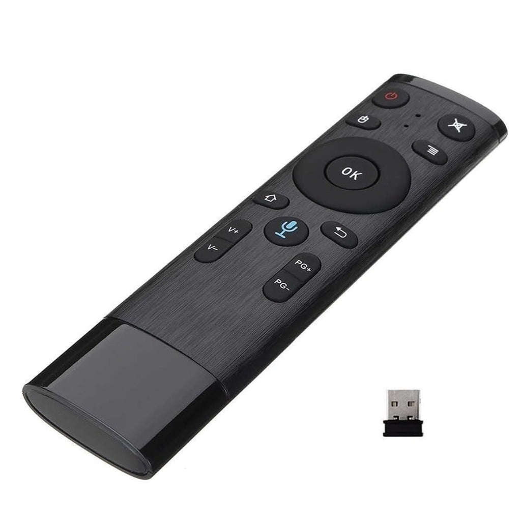 MR Air Mouse Remote with Voice Control | 2.4GHz Wireless Motion Sensor Remote | Smart TV, Android TV Box & PC Remote Control