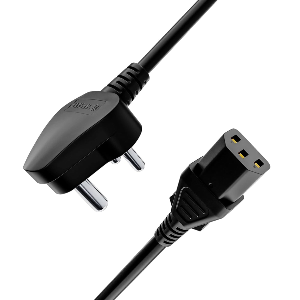 MR Computer Power Cable | 3 Pin Power Cord | PC Power Supply Cable | For Desktop Computer, Monitor, Printer, UPS & Other Devices