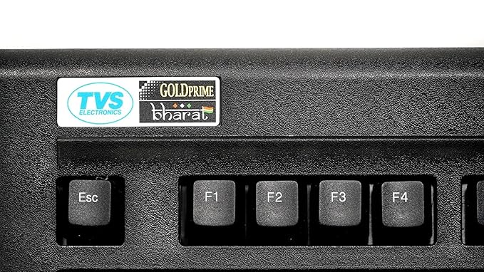 TVS Gold Mechanical Keyboard Renewed | Genuine Wired USB Keyboard | Durable Mechanical Keys | 1 Year Warranty | For PC, Laptop, Office & Home