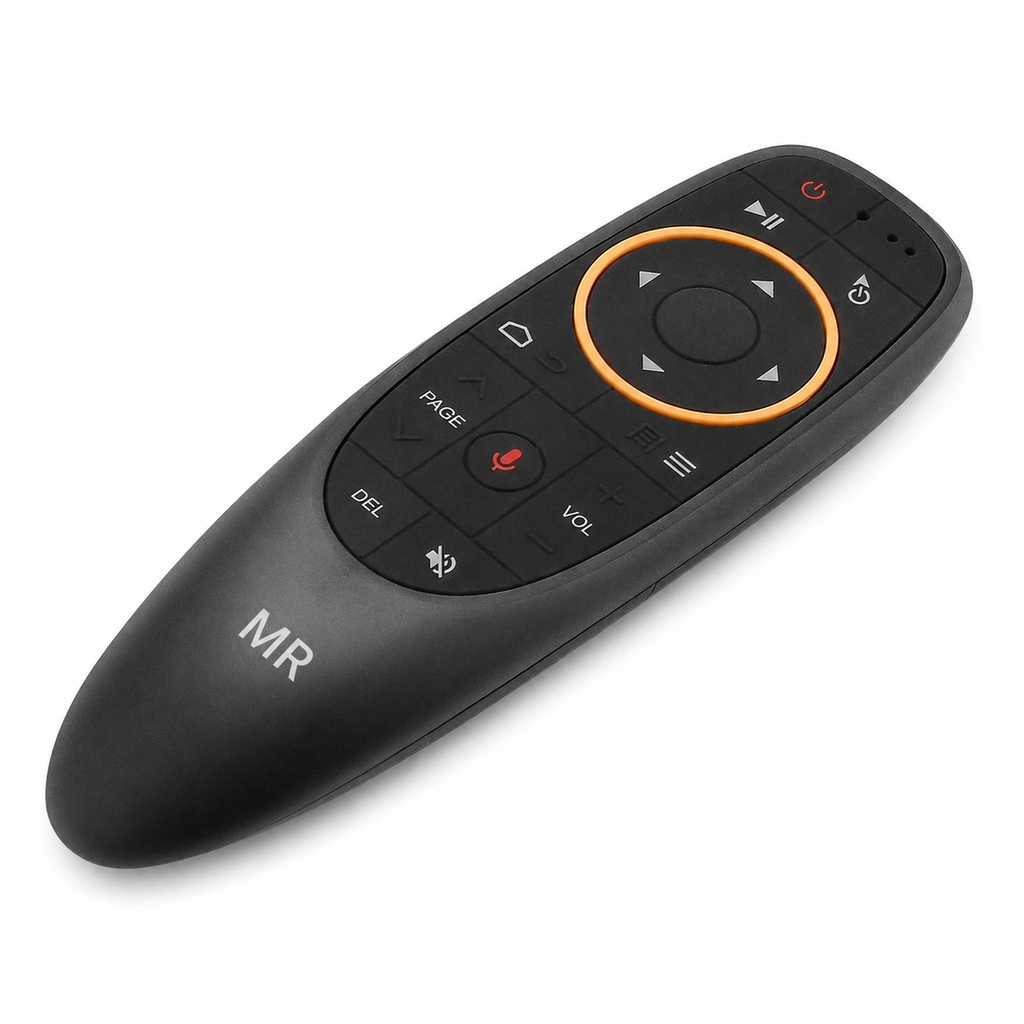 MR G10 Air Mouse Remote | 2.4GHz Wireless Air Mouse & Keyboard | 6-Axis Gyroscope Motion Control | Voice Remote for Android TV Box, Smart TV & PC